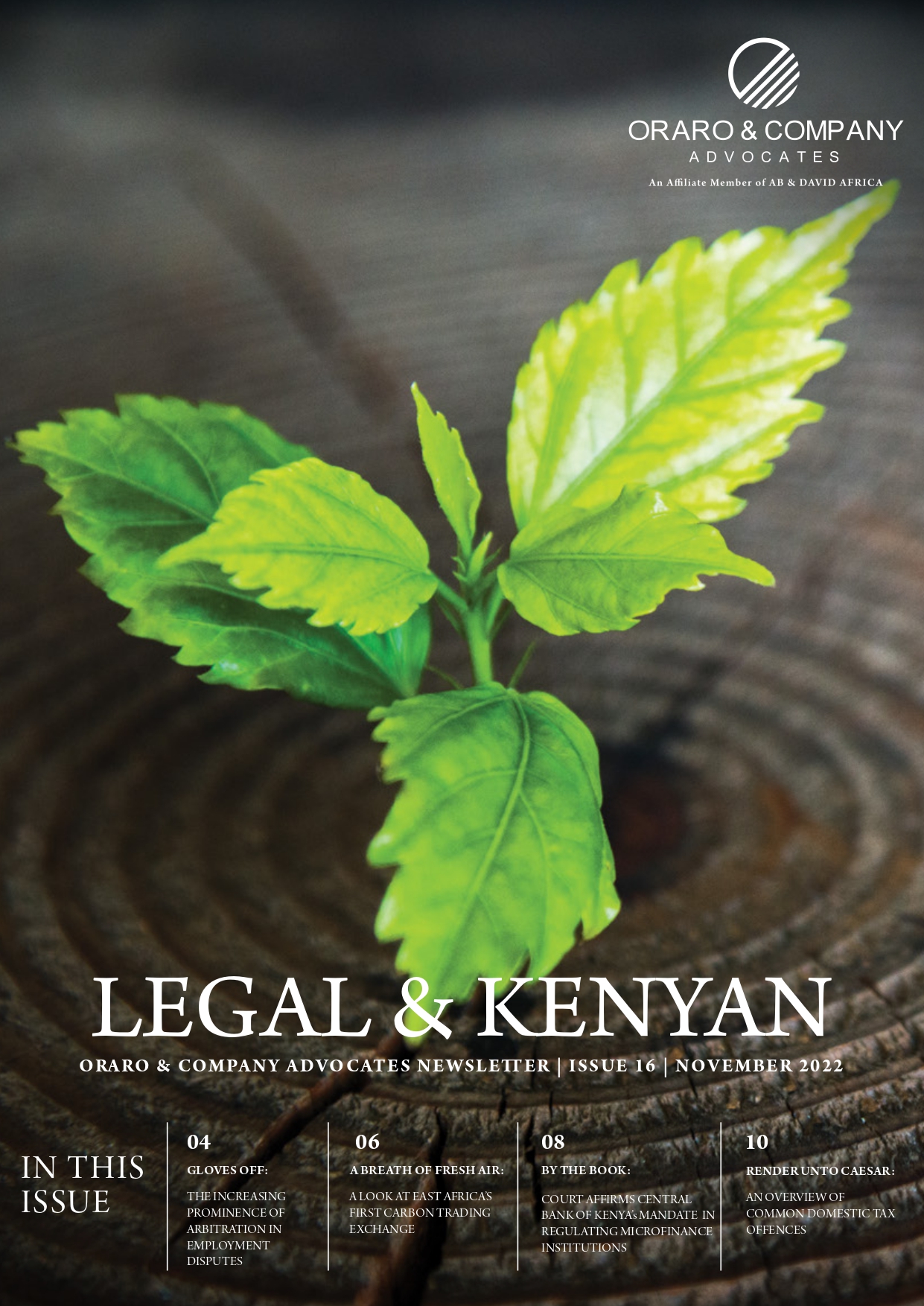 Legal & Kenyan Issue 16