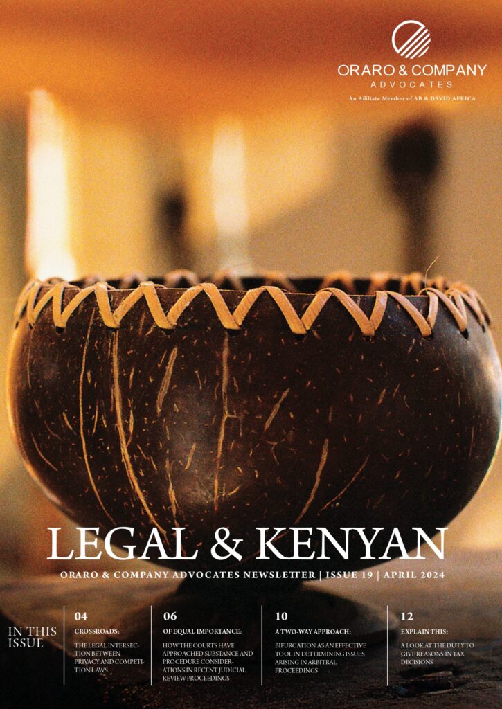 Legal & Kenyan Issue 19 - Oraro & Company Advocates