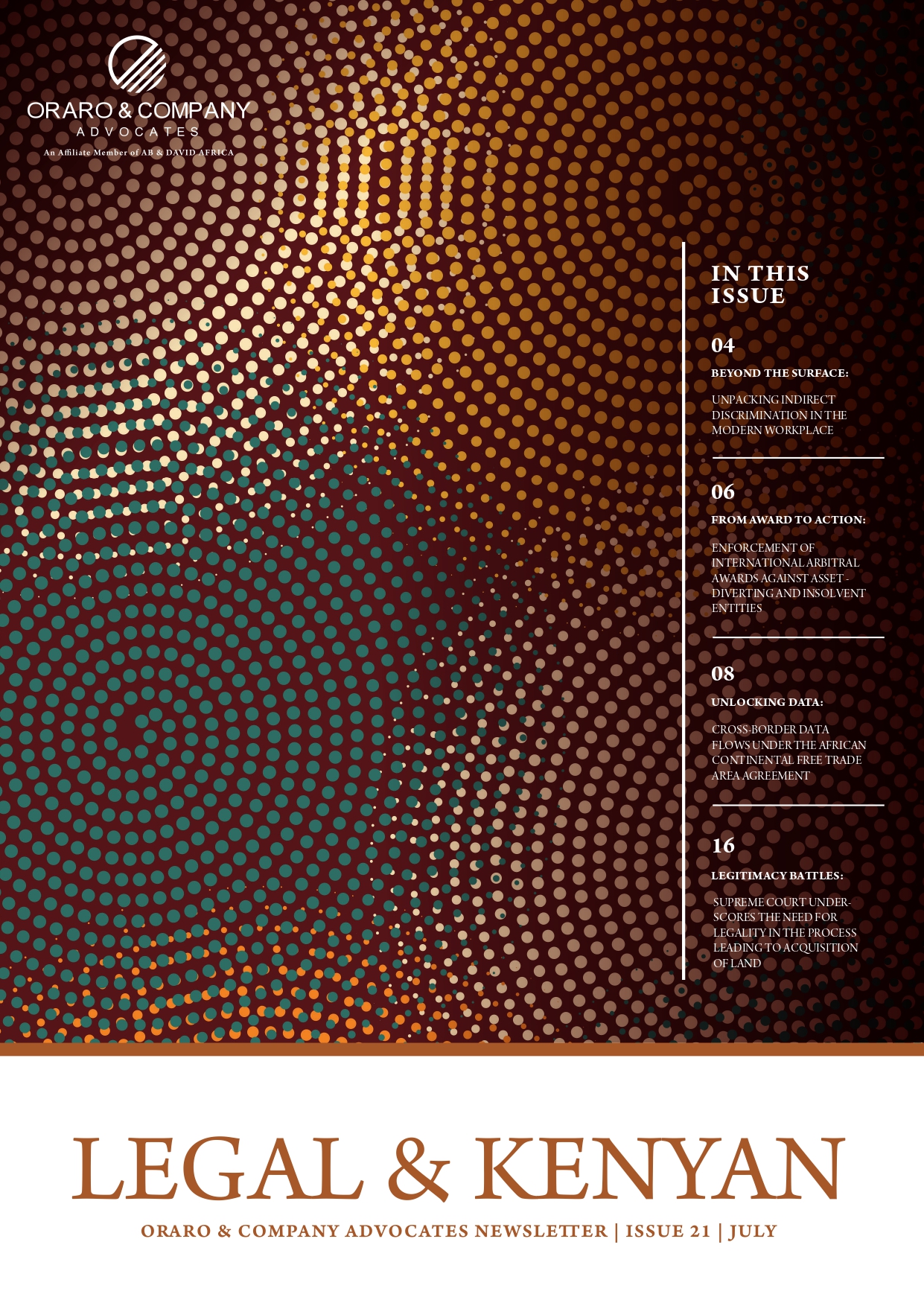 Legal & Kenyan Issue 21